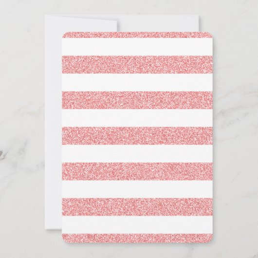 Unicorn Birthday Uitnodiging Editable Card Pink (Achterkant)