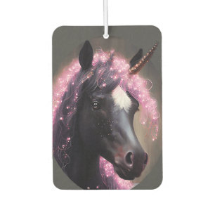 Unicorn Black en Pink Fantasy Creature Luchtverfrisser