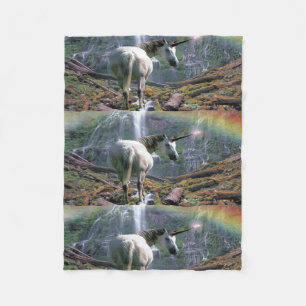 Unicorn Blanket Fleece Deken