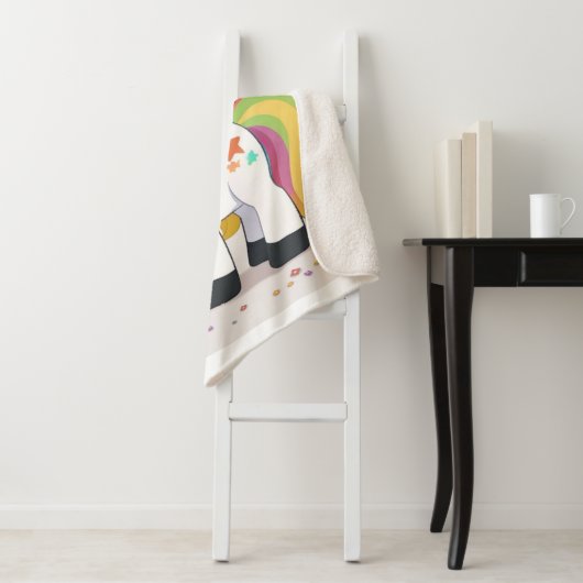 UNICORN BLANKET SHERPA DEKEN (In situ)