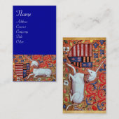 UNICORN, blauw Visitekaartje (Voorkant / Achterkant)