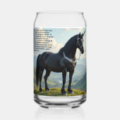 Unicorn Blikvorm Glas (Voorkant)