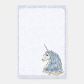 Unicorn Blue Hair Post-it® Notes (Voorkant)