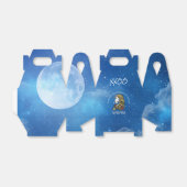 Unicorn Blue Moon Dank je wel voor de doos Bedankdoosjes (Uitgevouwen)