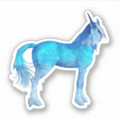 Unicorn Blues Sticker (Voorkant)