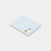 Unicorn Bookworm Post-it® Notes (Schuin)