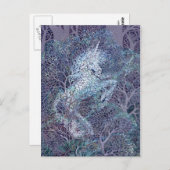 Unicorn Bossen Deva Briefkaart (Voorkant / Achterkant)