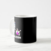 Unicorn Bowling Pin Strike Bowling Bowler Bowling Koffiemok (Voorkant links)
