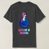 Unicorn Bowling Shirt Bowling Unicorn Bowling Ball (Design voorkant)