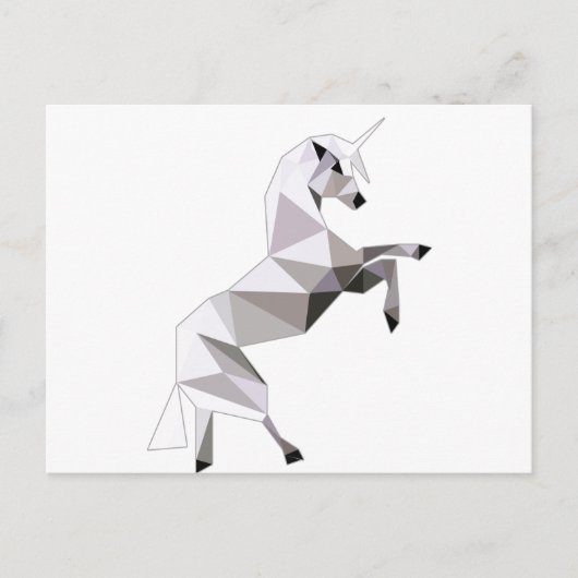 Unicorn Briefkaart (Voorkant)