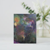 Unicorn * * briefkaart (Staand voorkant)