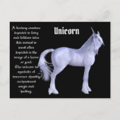 Unicorn Briefkaart (Voorkant)