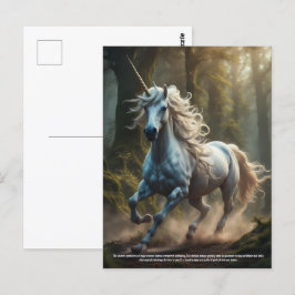 Unicorn Briefkaart