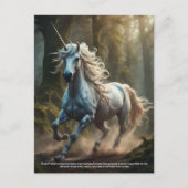 Unicorn Briefkaart (Voorkant)