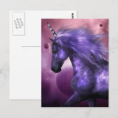 Unicorn Briefkaart (Voorkant / Achterkant)