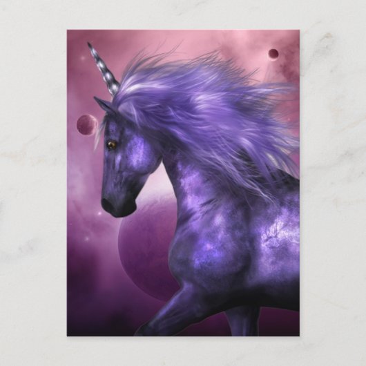 Unicorn Briefkaart (Voorkant)