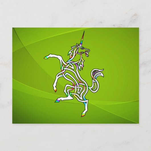 Unicorn Briefkaart (Voorkant)