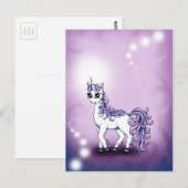 Unicorn Briefkaart (Voorkant / Achterkant)