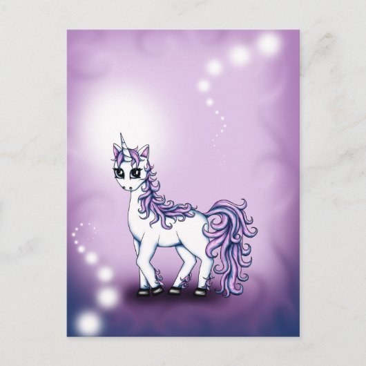 Unicorn Briefkaart (Voorkant)