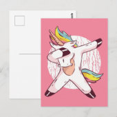 Unicorn Briefkaart (Voorkant / Achterkant)