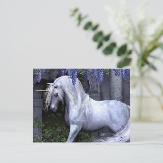 Unicorn Briefkaart (Staand voorkant)