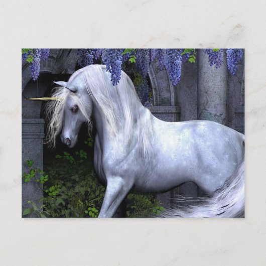 Unicorn Briefkaart (Voorkant)