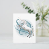 Unicorn Briefkaart (Staand voorkant)