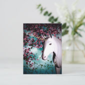 Unicorn briefkaart (Staand voorkant)