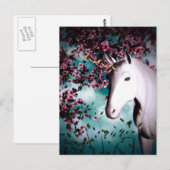 Unicorn briefkaart (Voorkant / Achterkant)