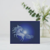 Unicorn Briefkaart (Staand voorkant)