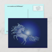 Unicorn Briefkaart (Voorkant / Achterkant)
