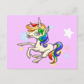 Unicorn Briefkaart (Voorkant)