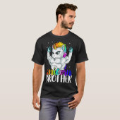 Unicorn Brother Sister aan Big Bro Brothercorn Chr T-shirt (Voorkant volledig)