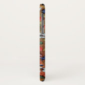 UNICORN Brown Parchment Monogram Case-Mate iPhone Case (Achterkant/links)