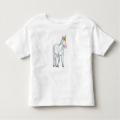 Unicorn Bubble gom Kinder Shirts (Voorkant)
