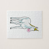 Unicorn Bubble gom Legpuzzel (Horizontaal)