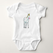 Unicorn Bubble gom Romper (Voorkant)