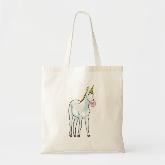 Unicorn Bubble gom Tote Bag (Voorkant)