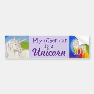 Unicorn bumper sticker
