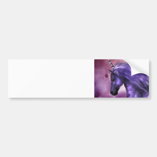 Unicorn Bumpersticker (Voorkant)