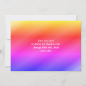 Unicorn Butterflies Bedankt voor je foto (Achterkant)