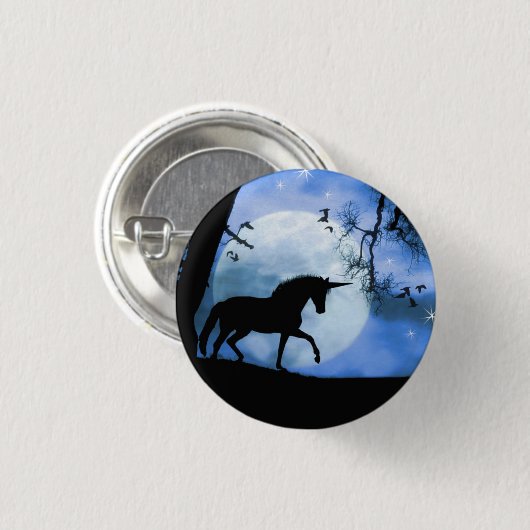 Unicorn Button (Voorkant /achterkant)