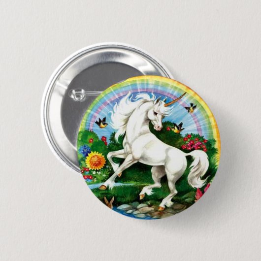 Unicorn Button (Voorkant /achterkant)