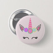 Unicorn Button (Voorkant /achterkant)