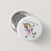 Unicorn Button (Voorkant /achterkant)