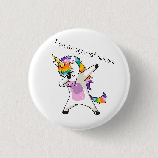 Unicorn Button (Voorkant)