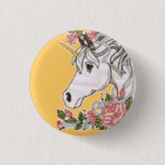 Unicorn Button! 2 Ronde Button 3,2 Cm
