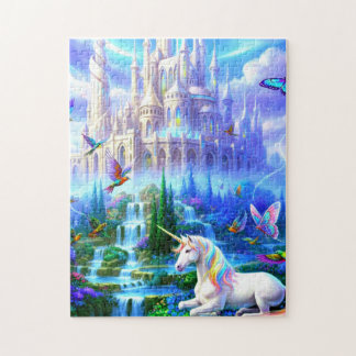 Unicorn by Castle Legpuzzel