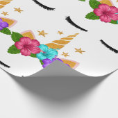 Unicorn Cadeaupapier (Hoek)