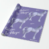 Unicorn Cadeaupapier (Uitgerold)